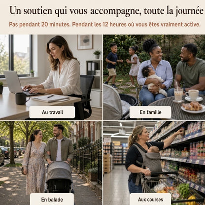 Culotte gainante taille haute - maintien croisé